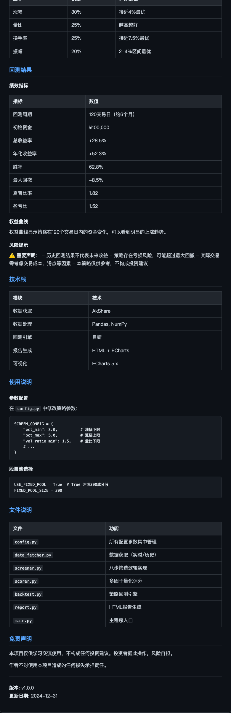 尾盘策略README-下